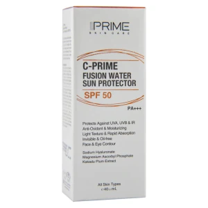 فلوئید ضدآفتاب SPF50 پرایم ویتامین C فیوژن واتر